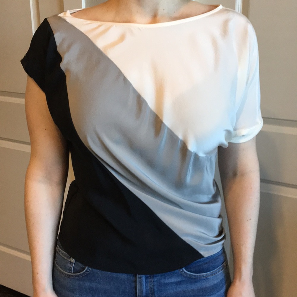BCBGMaxAzria silk blouse